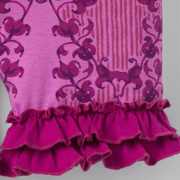 Matilda Jane Girls Littlebell Printed Shorties Size 10 Floral boho New with tag - Picture 3 of 5